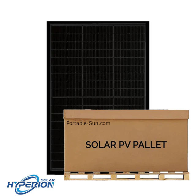 Hyperion 400w Bifacial Solar Panel 14.4 kW Pallet